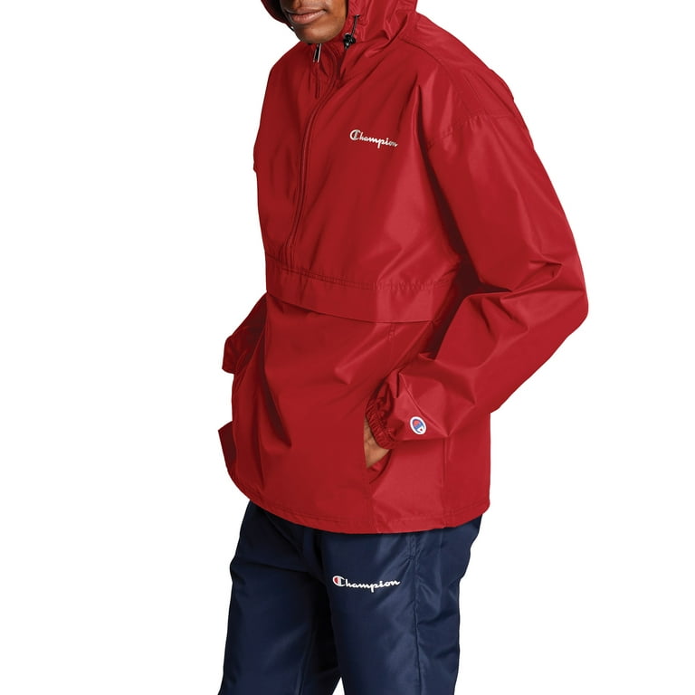 Champion, Jackets & Coats, Champion Cold Weather Gear Duofold Technology  Mens Pullover Red Large Activewear