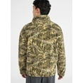 thumbnail image 3 of No Boundaries Faux Shearling Quarter Zip Pullover, Men’s XS-4XL, 3 of 5