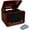Cherry, variant on Electrohome Kingston 7-in-1 Vintage Vinyl Record Player Stereo System with 3-Speed Turntable, Bluetooth, AM/FM Radio, CD, Aux In, RCA/Headphone Out with 2 Bonus Replacement Needles (RR75B)