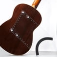 thumbnail image 1 of Soporte para patas de guitarra, reposapiés, accesorios, acrílico resistente, transparente, regalo, soporte portátil, accesorios, de equilibrio, cojín L, 1 of 8