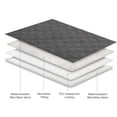 thumbnail image 3 of Waterproof Reversible Pet Blanket for Dogs Cats, Furniture Protector Cover for Sofa Couch Bed, Soft Washable, Gray, 3 of 4
