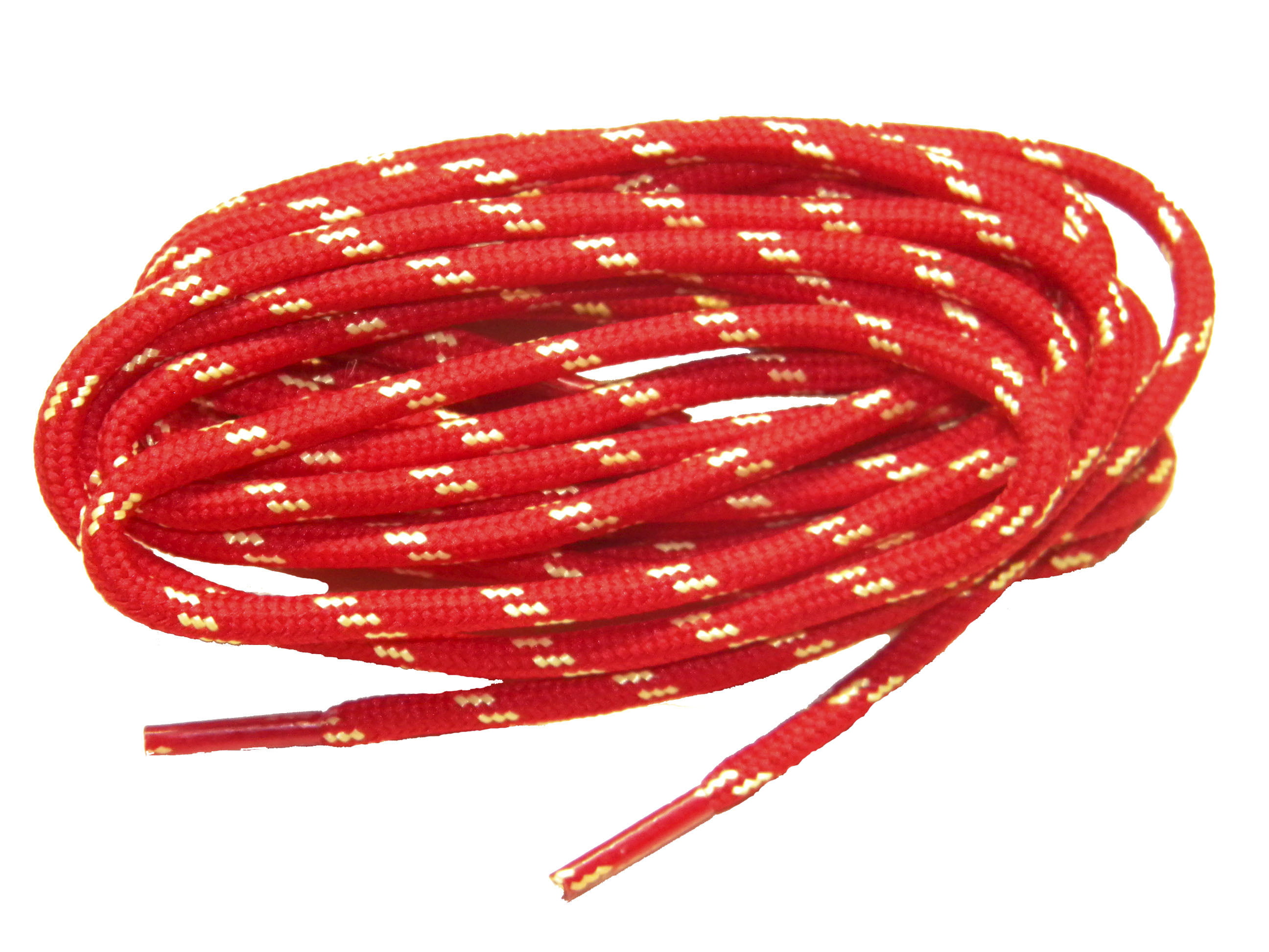 Red w/Yellow Kevlar Reinforced Boot laces Shoestrings Round Heavy Duty 
