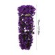 thumbnail image 2 of LKWLPD 2 piezas de flores artificiales vívidas colgantes ramo de orquídeas artificiales flores colgantes violetas artificiales pared glicina cesta colgante guirnalda decoración del hogar exterior, 2 of 6