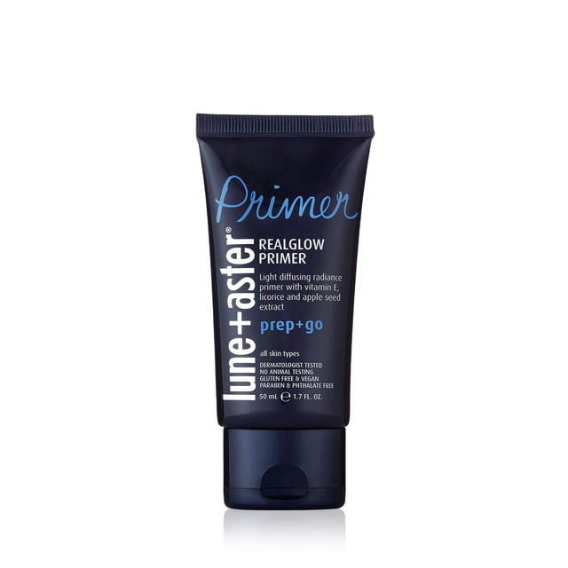 Lune+Aster RealGlow Primer | Complexion-Enhancing, Light Diffusing Radiance Primer, 1.7 Fl Oz