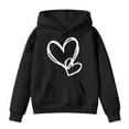 thumbnail image 3 of BAODANN Sweatshirt With Hood Girls Hoodie Pullover Casual Hoodie Vintage Tops Unisex Hoodie Cute Girls Sweatshirt Pullover Hoodie for Boys Hoodie Blanket Kids Scary Hours Hoodie Girls, 3 of 3