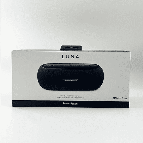 Harman Kardon Luna Portable Bluetooth Speaker, Black, Wireless, Compact Design