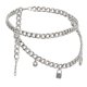 thumbnail image 5 of Mujeres Bikini Playa Arnés Aleación Joyería Collar Cintura Cadena Cuerpo Enlace K blanca Jinwen Joyería de la cadena de la cintura del cuerpo, 5 of 7