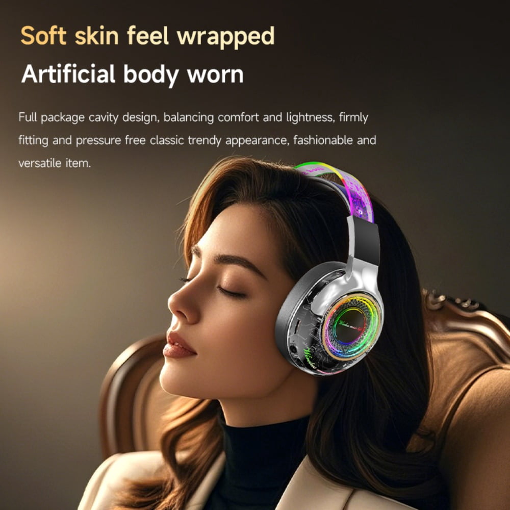 2025  Active Noise Cancelling Headphones, 40H Playtime Wireless Bluetooth Headset with Deep Bass Hi-Fi Stereo Sound,Comfortable Earpads for Travel/Home/Office