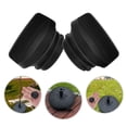 thumbnail image 2 of Shisuyan 2pcs Patio Table Umbrella Hole Ring Plug Cap Set For Outdoor Parasol Table Hole Cover Insert Pole Replacement Stabilizer Parts Black, 2 of 7