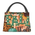 thumbnail image 1 of Balery Happy Fall Y'All Bolsa de Aislamiento Portátil – Bolsa de Almuerzo con Forro de Aluminio Mejorado, Funda Impermeable y Fácil de Limpiar para Picnic y Caja de Almuerzo, 1 of 6