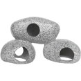 thumbnail image 1 of Cuevas decorativas para acuarios: cuevas de roca para camarones, cíclidos que se esconden y crían, los peces pueden nadar en ellas, 1 of 5