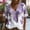 Purple, variant on Womens Shirts Vacation Summer Pink Boho Loose Floral V Neck Blouse for Women Short Sleeve