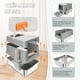 thumbnail image 2 of Arenero Acero Inoxidable, Stainless Steel Litter Box Claro Grande Gris Claro, 28 L Arenero para Gato, Arenero para Gato con Cuchara y Filtro, 2 of 6
