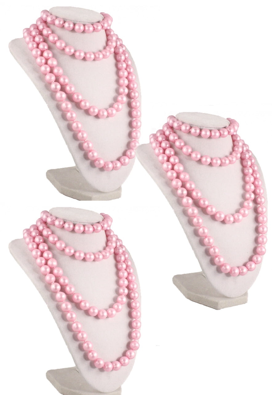 50s Retro Pop Beads Variety Fun Pack 3 Bags of Pink Pop Beads