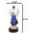 thumbnail image 6 of Archangel Saint Raphael Holding Staff And Fish Statue With Name Base 8"H Series, 6 of 9