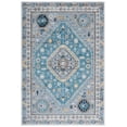 thumbnail image 2 of SAFAVIEH Bayside Sherwood Oriental Polyester Area Rug, Blue/Gray, 8' x 10', 2 of 11