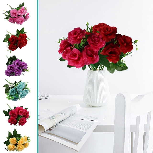 Sentmoon Flowers for Decoration Wedding Flowers Branches for Garden Wedding Centerpieces Table Runner Decor