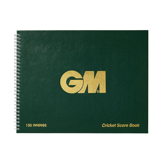 Gunn & Moore 100 Innings Cricket Score Book