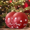 thumbnail image 3 of FLhrweasw Inflable Navidad PVC 60 Cm Adornos Soplado Navidad para Patio (J), 3 of 6