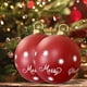 thumbnail image 3 of Bola inflable navideña de PVC de 60 cm, adornos, bola grande de soplado de Navidad para patio (J), 3 of 6