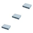 thumbnail image 3 of Ruiboury Plastic Wide Application Storage Box For DIY And Efficient Organization No Burr Tools Stationery Blue 2 Drawer 3Set, 3 of 6