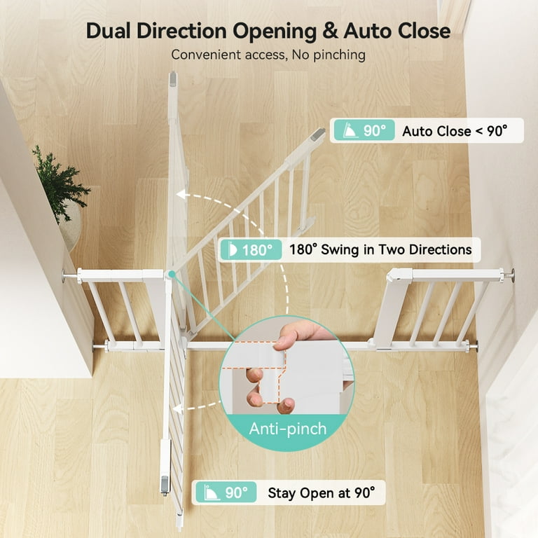 Baby gate 2024 46 inches wide