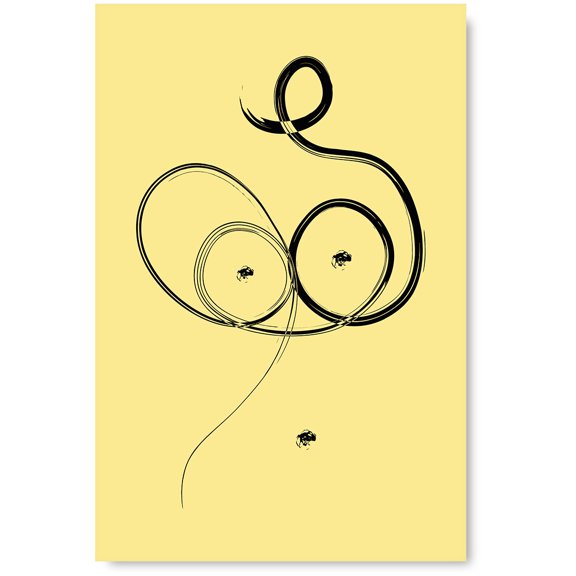Awkward Styles Abstract Woman Poster Wall Art Conceptual Artwork Home Office Decor Minimalist Prints