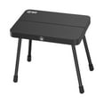 thumbnail image 1 of Taburete plegable para acampar, compacto y pequeño, ideal para ver juegos, playa y jardinería. Negro, 1 of 8