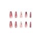 thumbnail image 4 of faux Ongles Longs Rose Paillet Papillon Strass Rose (24 Pices), Ongles De Pression Papillon Strass En Matriau Acrylique, 24 Pices Pour Femmes Et F, 4 of 5