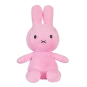 KIDS PREFERRED Miffy Plush Toy, 14 Inch Sitting Dutch Bunny Plush by Dick Pink