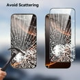 thumbnail image 2 of 3 Screen Protectors and 2 Camera Lens Protectors, Suitable for iPhone 16 Pro Max/ 16 Pro/ 16 Plus/ 16, Tempered Glass Film, Transparent, 2 of 10