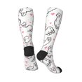 thumbnail image 4 of Balery Alpacas And Hearts Fun Novelty Socks Men'S Women'S Crew Socks Funny Crazy Novelty Socks Quirky And Cool Socks, 4 of 9