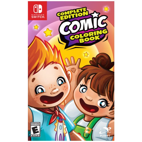 Comic Coloring Book Complete Edition (Ninendo Switch)