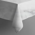 thumbnail image 5 of White Rose Gold Marble Pattern Square Tablecloth,Waterproof Square Table Cover,Wipeable Spillproof Washable Table Cover for Home Kitchen Party Decor 60"x60"(152x152cm), 5 of 6