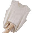 thumbnail image 2 of Chaleco de mujer Camisola de seda de hielo Camisa inferior de punto de verano Camiseta sin mangas, 2 of 5