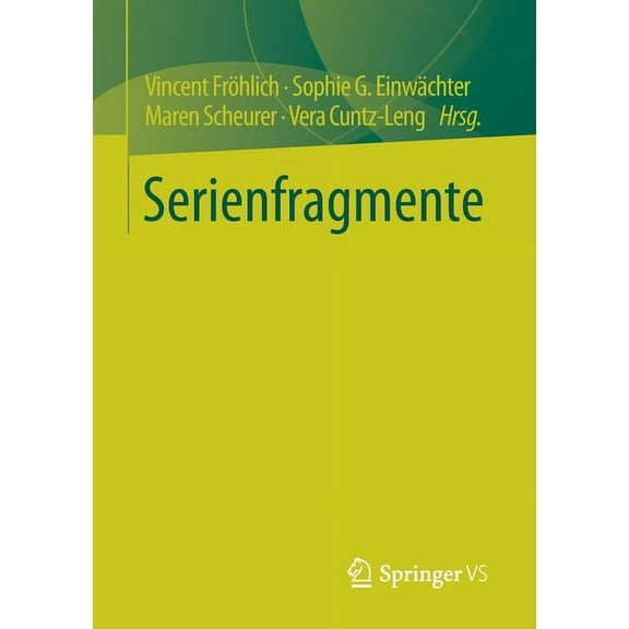 Serienfragmente, (Paperback)