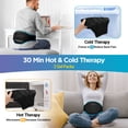 thumbnail image 3 of Comfytemp Large Back Ice Pack Wrap with 2 Reusable Gels, Hot & Cold Compress for Waist, Hip, Knee & Shoulder Pain Relief & Swelling, 3 of 7