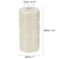thumbnail image 2 of 55 Yards 150D/1mm Leather Sewing Polyester Waxed Thread (Pearl), 2 of 5