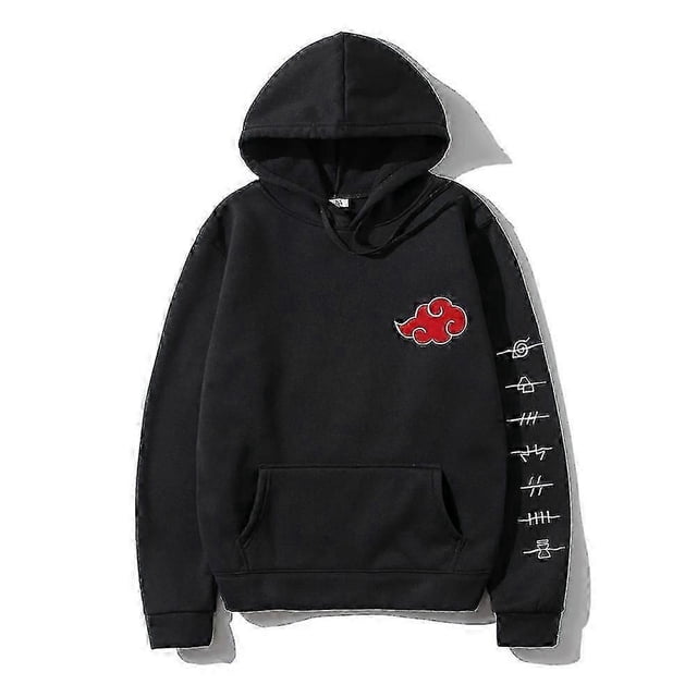 Japan Anime Akatsuki Cloud Symbols Print Men Hoodies Sweatshirt Streetwear Hoodie Men Women Oversized Sweatshirt Pullover Tops