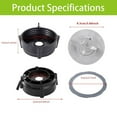 thumbnail image 1 of BUYISI Blender Blade Replacement For Oster Pro 1200 Blender Accessories For Oster Pro 1200 Blender Replacement Parts B/C/D, 1 of 7