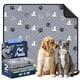 thumbnail image 1 of Almohadillas para orinar lavables WanPeeGoo para perros, 24 x 36 cm, 2 unidades, color gris, 1 of 7