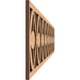 thumbnail image 3 of Ekena Millwork 46 5/8"W x 8"H x 3/8"T Salem Fretwork Moulding, Hickory, 3 of 13