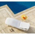 Keter Pacific Chaise Sun Lounger, 2Pack Adjustable Resin Outdoor