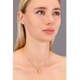 thumbnail image 4 of Tilo Jewelry 14k Solid Yellow Gold Pendant Necklace with Square CZ | Everyday Classic Necklace for Women & Unisex | Adjustable from 16 Inches to 18 Inches, 4 of 6