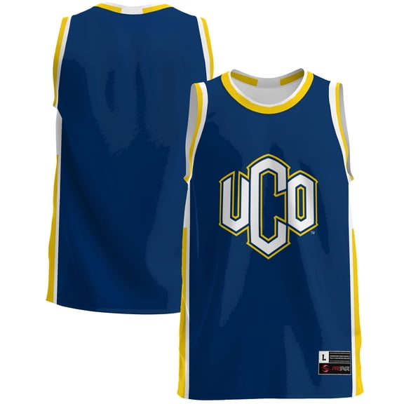 Men's GameDay Greats Blue Central Oklahoma Bronchos Lightweight Basketball Jersey