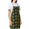 thumbnail image 4 of Disketp Cartoon Kawaii Frogs1 Kitchen Apron with adjustable Aprons for Women with Pockets Cooking Powder Pink Apron, 4 of 7