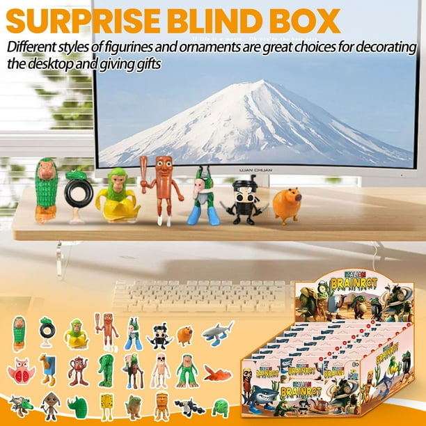 2025 New Italian Brainrot Toy Mystery Box 24Pcs- Tralalero Tralala