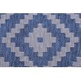 thumbnail image 5 of Trellis Diamond Moroccan Rug - 7 ft. 10 in. x 10 ft., Midnight Blue, UV Protected Floor Rug w/ Waterproof Surface for Garden, Patio, 5 of 8