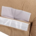 thumbnail image 2 of Pregnancy Waist Support Pillow Adjustable Detachable Soft Breathable U Shaped Maternity Pillow for Back Belly Deep Khaki, 2 of 4