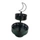 thumbnail image 3 of Bandeja de Metal BLESIY Eid Mubarak Doble Capa Decoración de Mesa Negro, 3 of 8